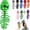 Green, variant on Guvpev 3D Plush Dinosaur Skeleton Costume, Realistic Spinosaurus Fossil Jumpsuit with Padded Spine and Skull Mask, Spooky Halloween Dress-Up & Role Play Outfit for All Age Groups