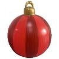 Christmas Decor Christmas Ball Decoration Outdoor Atmosphere PVC Inflatable Toy Ball