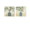 thumbnail image 2 of Greenery Still Life B by Emma Scarvey Canvas Art Set of 2 14 inch X 14 inch Each, 2 of 4