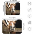 thumbnail image 3 of Dish Drying Mat Funny Horse Absorbent Microfiber Kitchen Dish Mat Super Absorbent Dish Drainer Mat for Kitchen Counter 16" x 18", 3 of 7