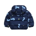 thumbnail image 4 of Ahuyic Toddler Kids Long Sleeved Coat, Fall And Winter Warm Coat For Kids, Fashionable Winter Children's Thick Printed Clothes With Zippers Winter Clothes, 4 of 4