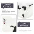 thumbnail image 4 of 4 pares de calcetines cortos con estampado de vaca, calcetines creativos con estampado de vaca, calcetines tobilleros., 4 of 6