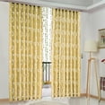 thumbnail image 1 of Awdenio 2 PCS Vines Leaves Tulle Door Window Curtain Drape Panel Sheer Scarf Valances, 1 of 1