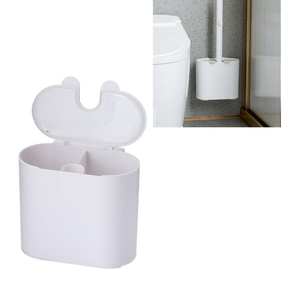 MODANU Holder for Clorox Toilet Wand, Compatible with Clorox Toilet Wand Holder only(No Wand and Refills, White)