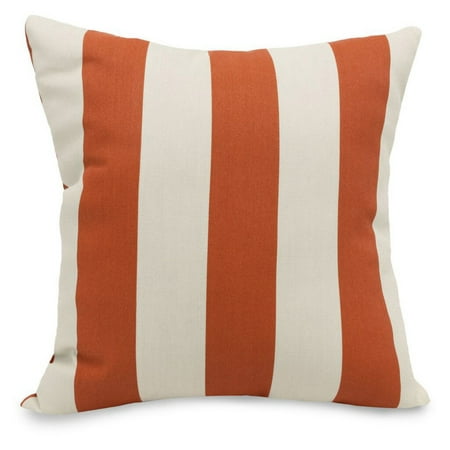 UPC 859072209213 product image for Majestic Home Goods Vertical Stripe Indoor / Outdoor Square Pillow | upcitemdb.com