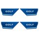 thumbnail image 3 of 4 piezas de cubierta decorativa para manija de puerta de coche para Volkswagen VW, interior de coche, Golf 7, Passat, Tiguan, T-cross, accesorios para coche, diseño de coche, 3 of 5