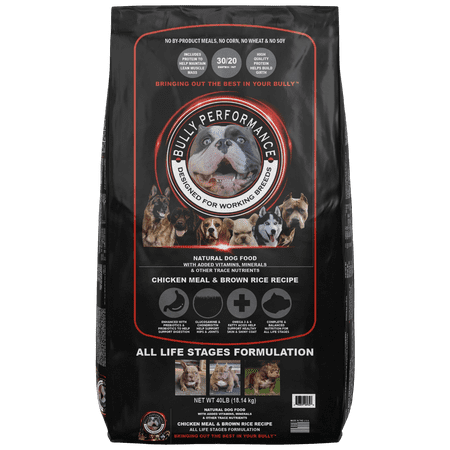 UPC: 0696859169328 | Bully Performance All Life Stage Dry Dog Food 40lb