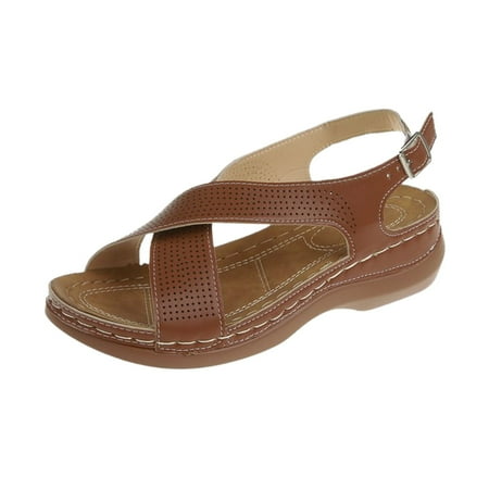 

Youmylove Fashion Women Casual Shoes Breathable Thick Sole-soled Outdoor Leisure Slippers Trendy Leisure Simple Shoes Female Footwear