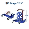 thumbnail image 5 of Ataucjin 450 LBS Capacity Low Profile Transmission Jack with Safety Straps, 7-23 in Lift Range, Heavy Duty Auto Repair Lifting Jack with 4 Wheels for for Smaller Vehicles, 5 of 7