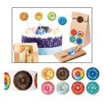 thumbnail image 4 of Etiquetas adhesivas de Novedad Etiquetas autoadhesivas de Etiquetas Álbum de recortes de vacaciones para tarjetas - A Estilo A BLESIY Donut pegatinas, 4 of 8