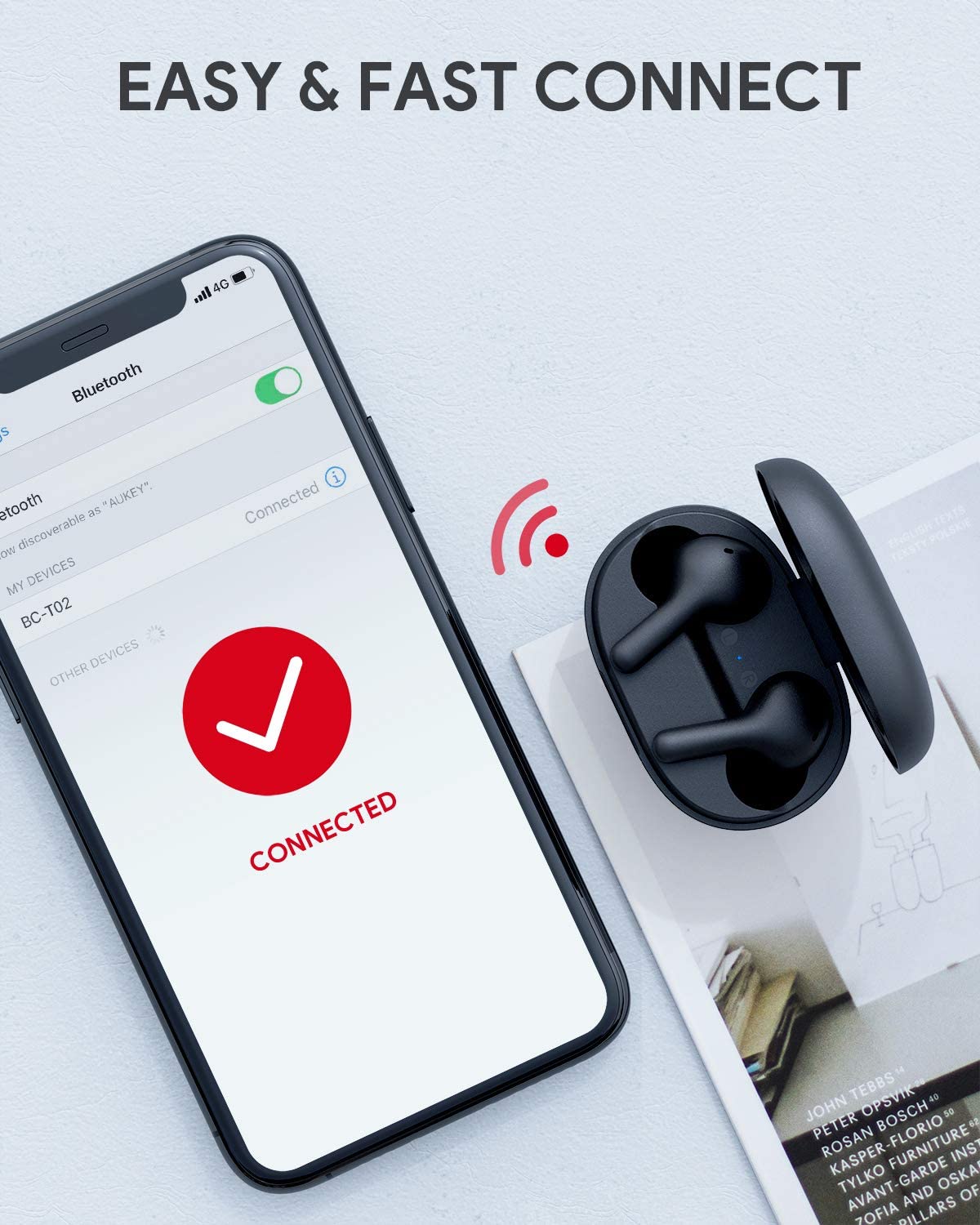 USB-C Wireless Charging Case 