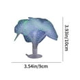 thumbnail image 2 of Tunhigl Fluorescent Jellyfish Aquarium Ornaments, Non-Toxic Silicone Glow Decor, Realistic Floating Coral Water Grass, Safe for Fish Tanks, Fresh/Saltwater Green, 2 of 6