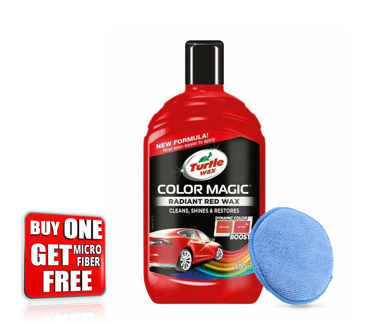 Turtle Wax Color Magic Plus Car Polish Cleans Auto Detailing Radiant