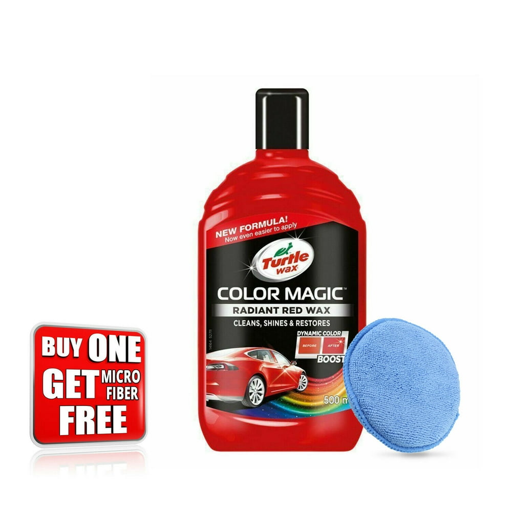 Turtle Wax Color Magic Plus Car Polish Cleans Auto Detailing Radiant