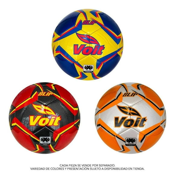 Balón de Fútbol Voit Slip SS200 del Número 5, Varios Colores 1 pza