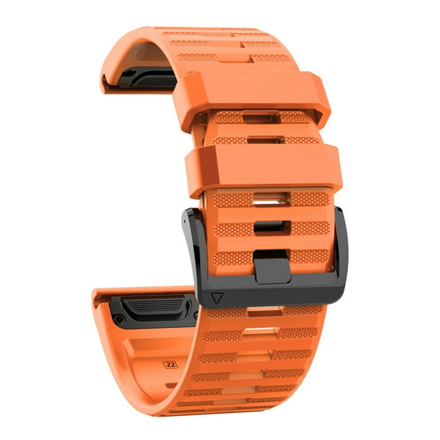 Correa De Reloj Correa de silicona de repuesto para Garmin Fenix 6X 5X 3 D2 Tactix Bravo (naranja) Tmvgtek Para estrenar
