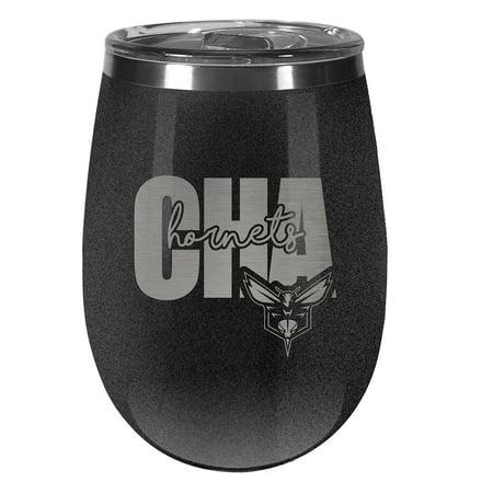 

Charlotte Hornets 10oz. Onyx Wine Tumbler