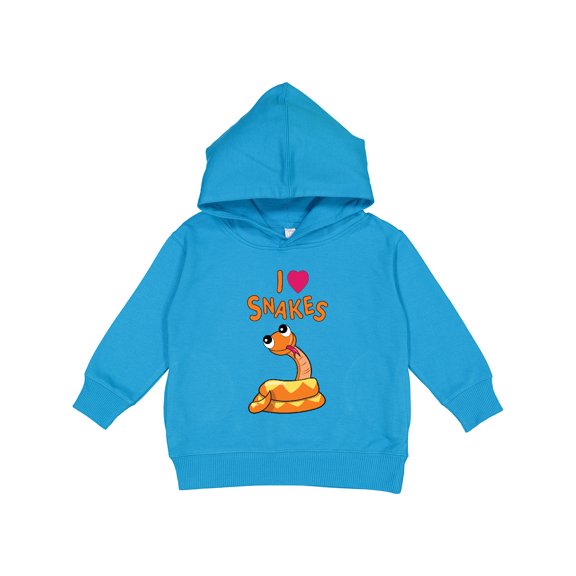 Inktastic I Love Snakes Toddler Hoodie