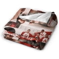 thumbnail image 4 of Soft Flannel Fleece Blanket Zac Efron Plush Throw Cozy Blankets for Couch Sofa 50"x40", 4 of 7