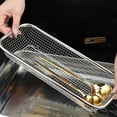 thumbnail image 2 of HUGFEGWE 2Pcs Dishwasher Basket Storage Holder for Silverware and Baking,Stainless Steel Dishwasher Silverware Basket,Universal Fit Dishwasher Utensil Rack for Utensils, Forks, Spoons U2536-4525, 2 of 9