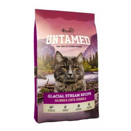 4health Untamed 9377 Glacial Stream Salmon & Lentils Formula Dry Cat Food  15 lb