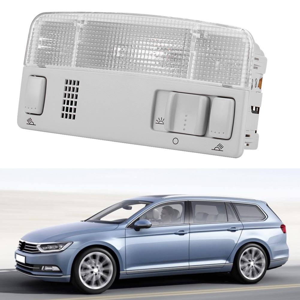 Car Interior Reading Light Dome Reading Lamp for Go-lf MK4 Bora Passat Sko-da Gray 1TD947105 Car Interior Reading Light Dome Reading Lamp for Go-lf MK4 Bora Passat Sko-da Gray 1TD947105