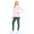 thumbnail image 4 of ACTIVE UNIFORMS Women's Long Sleeve Turtle-Neck T-Shirt Under Scrub (Pink, 3X-Large), 4 of 5