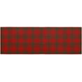 thumbnail image 2 of Kitchen Rugs and Mats Set of 1 Christmas Classical Red Green Plaid Kitchen Sink Mat,Non-Slip Area Runner Rug,Washable Floor Mat for Home Dining Room Office 20"x47", 2 of 6
