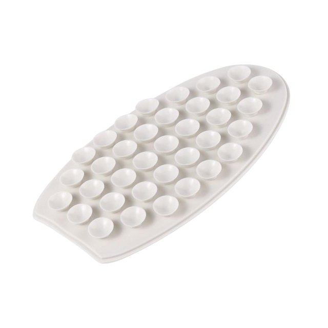 Ventosas de doble cara Placa antideslizante Parachoques de la parte superior de la mesa Compatible con la parte superior de la mesa de vidrio para óvalo blanco perfecl Ventosas de doble cara