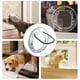 thumbnail image 5 of Puerta para Mascotas Yinane Puerta para Ventana de Perro 4 Vías para Gato Claro, 5 of 7