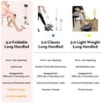 thumbnail image 2 of Foldable Long Handle Toenail Clippers Scissors, Include Magnifier, Foldable Handle, Wide Jaw Opening, Design for Seniors, Overweight, Hip and Waist Patients | Easy to Carry (with Magnifier, 24Inch), 2 of 7