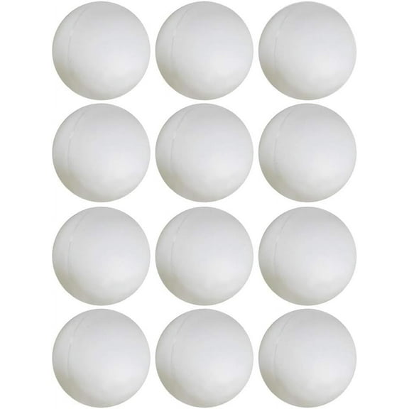 ArtCreativity 1.5″ White Ping Pong Balls 12‑Pack – Bulk Table Tennis Balls for Carnival Games, Party Activities & Goldfish Toss