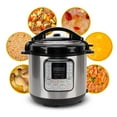 thumbnail image 3 of 8.5 Quart Electric Pressure Cooker, 16-in-1 Multi-Functional Slow Cooker, Rice Cooker, Saute Pan, Soup Pot, Egg Cooker, Warmer, Preset Cooking, Stainless Steel, 3 of 15