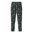 thumbnail image 2 of Disketp Gold Snowflake Christmas Tree for Teenagers' Pajama Pants ,Lounge Pants Teen joggers Ideal for Home, School, or Sports-Medium, 2 of 6