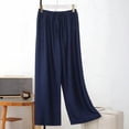 thumbnail image 3 of Iyufng Women's Soft Pajama Pants, Lightweight Wide Leg Loose Fit Sleep Pants, 3 of 5