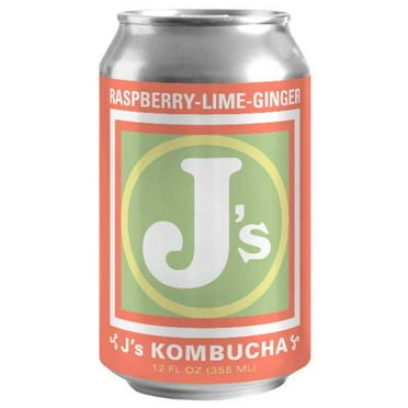 Raspberry-Lime-Ginger Kombucha