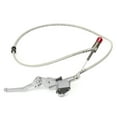 thumbnail image 4 of KONTONTY 7/8 inch Universal Dirt Bike Hydraulic Brake Clutch Cross Country Motorcycle Master Cylinder Handlebar with 1.2m Cable (Silver), 4 of 8