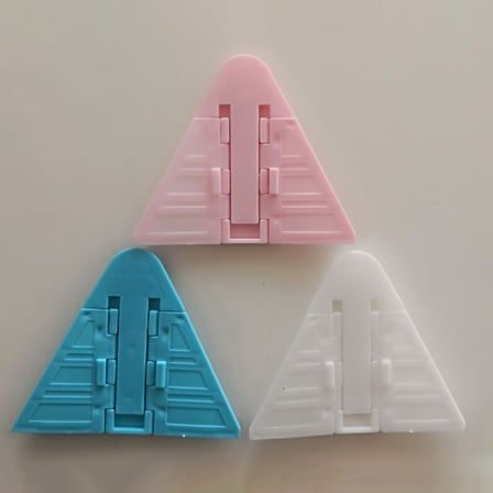 Niceauty Home Security Adhesive Sliding Door Locks Abs 12Pcs