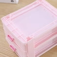 thumbnail image 5 of Dream Lifestyle Plastic Makeup Organizer Storage Station Cube, 4 Drawers for Bathroom Vanity Cabinet Countertops, Holds Lip Gloss Eyeshadow Palettes Brushes Blush Mascara, Durable & Non-Slip, 5 of 8