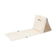 thumbnail image 2 of Silla de playa plegable con respaldo para eventos deportivos blanco, 2 of 9