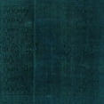 thumbnail image 1 of Ahgly Company Indoor Square Abstract Light Blue Modern Area Rugs, 4' Square, 1 of 4