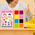 thumbnail image 1 of Libro de actividades Montessori Macarena actividades de aprendizaje juguetes educativos sensoriales Estilo F, 1 of 8