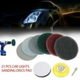 thumbnail image 3 of Sponge Pad Polishing Tool Waxing 21PCS 3inch 75mm Bit Adapter Buffing-Car New, 3 of 5