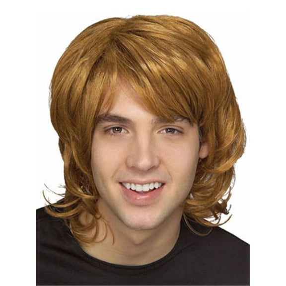 70s Shag Wig Blonde Generic One Size Male Adult Fancy Dress Party Book Week Halloween