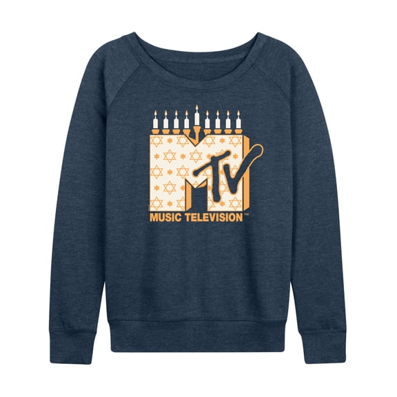 MTV - Hanukkah - Women's Lightweight French Terry Long Sleeve Shirt