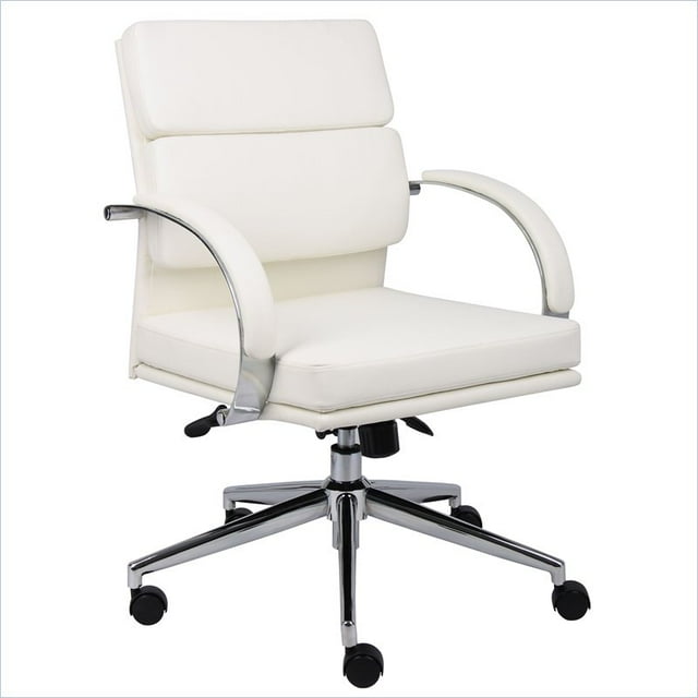 Boss Office Products Caressoftplus Executive Chair in White