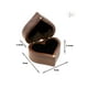thumbnail image 3 of Caja Corazón De Madera Nogal Para Anillos De Boda Compromiso, 3 of 5