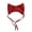 Bright Red, variant on Nextone Pet Shower Cap for House Cats Small Dogs Puppy, Yellow