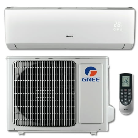 GREE LIVO+ 9,000 BTU Cool / 9,500 BTU Heat Ductless Mini Split Air Conditioning and Heating System (208-230V /
