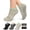 A03-3 Pairs-black/Dark Grey/Beige, variant on Pilates Socks for Women Non Slip Grip Socks for Yoga, Barre, Barefoot Grippy Yoga Sock Womens Gifts 4 Pairs